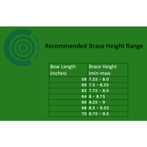 hoyt formula prodigy brace height